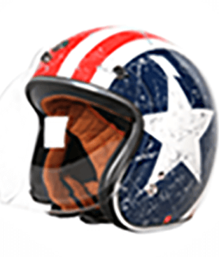 Retro helmet 